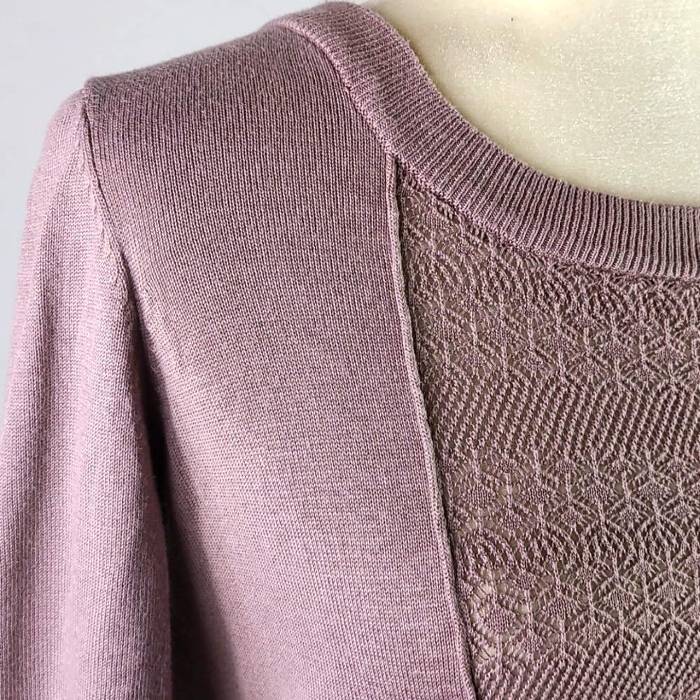 Belldini Crocheted Sweatshirt - Picture 3 of 13